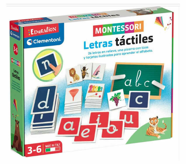 Letras Tactiles - Comprar En LA EDUCADORA SHOP