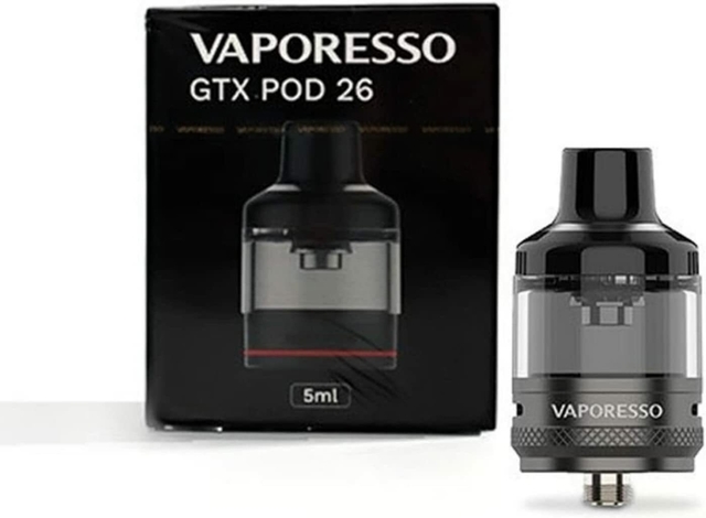 Atomizador VAPORESSO GTX 26 Pod Tank Sin Caja