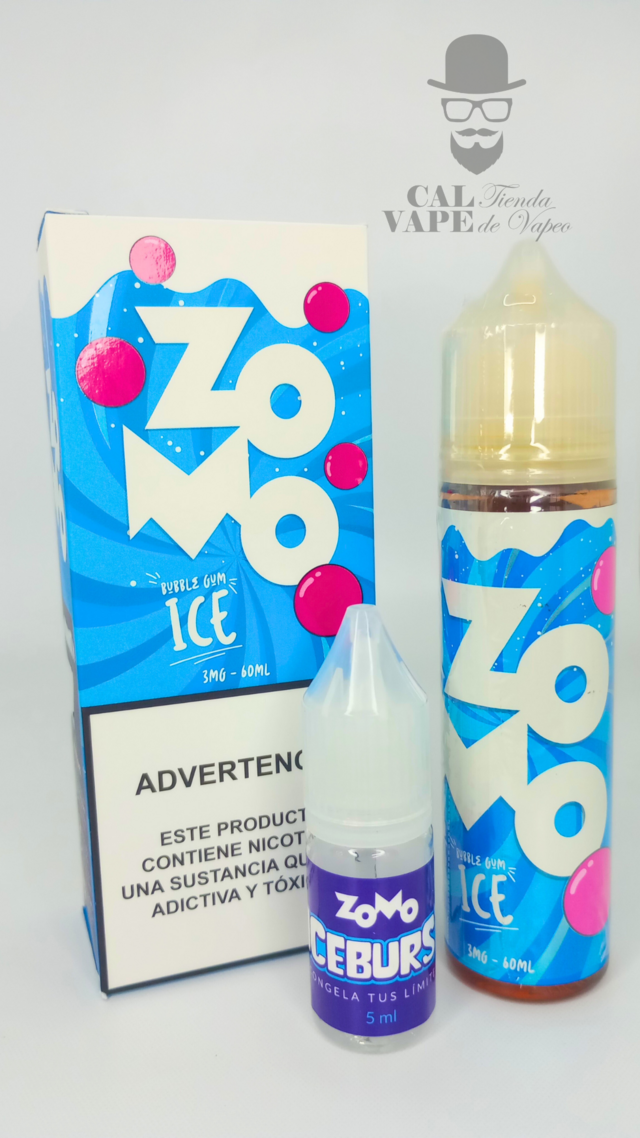 ZOMO BUBBLEGUM ICE NEW 60ml 3mg