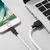 Cable Usb Lightning Carga Rápida Carbono Hoco X29 Premium iPhone en internet