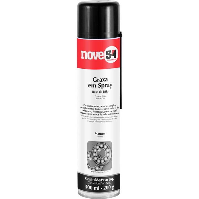 Graxa Marrom Spray G B Litio Lojas Northwest