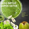 Super Detox (couve, kiwi, abacaxi, maçã, hortelã, clorofila, alface e água de coco) - 300ml