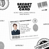 Secret agent card - Bangtan
