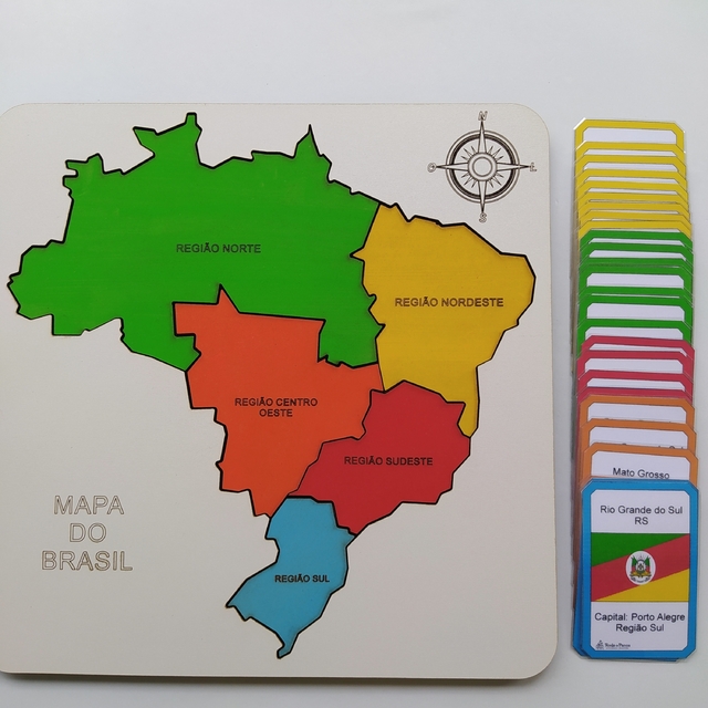 Mapa do Brasil, Loja Roda de Panos