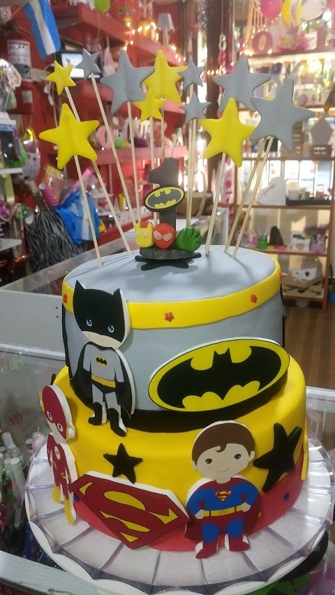 topper de la torta de superman