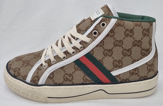 Tenis gucci altos hot sale