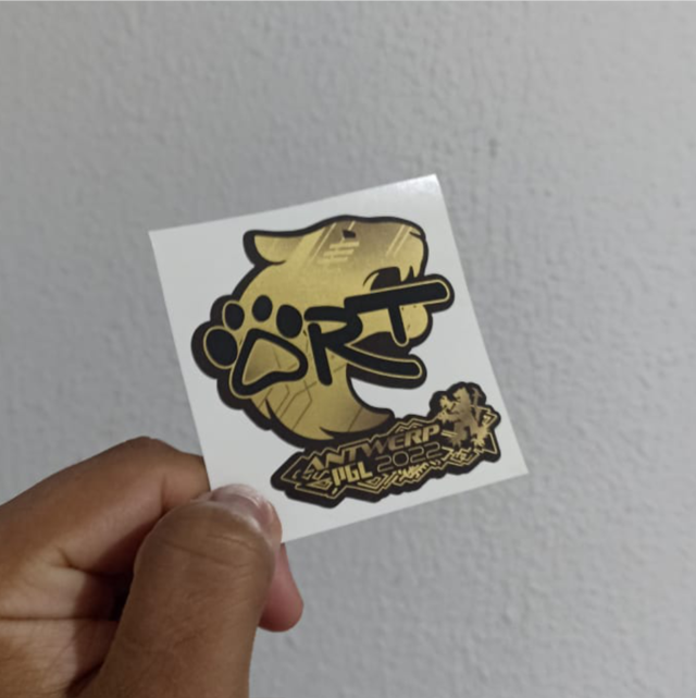 Sticker, FURIA (Gold)