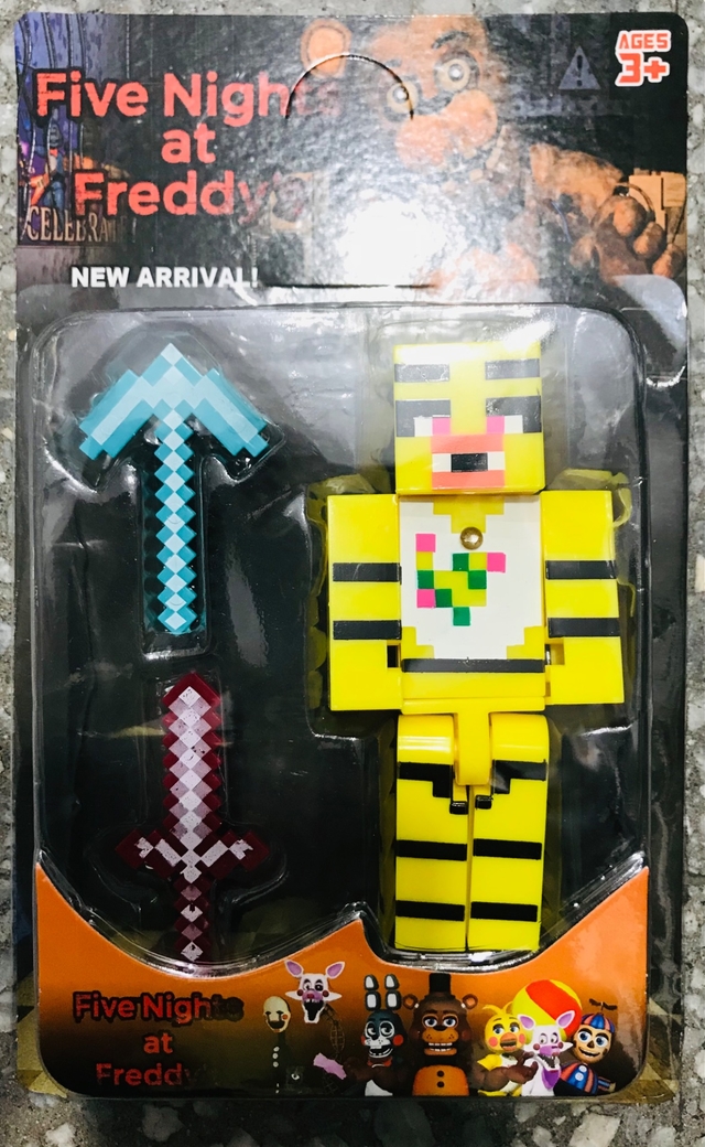 Juguetes de minecraft de five nights at freddy's online