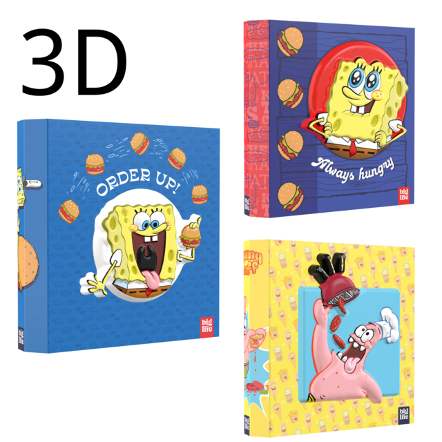 Carpeta N Bob Esponja D Con Squishy X