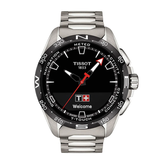 REL GIO TISSOT T TOUCH CONNECT SOLAR MASCULINO T1214204405100