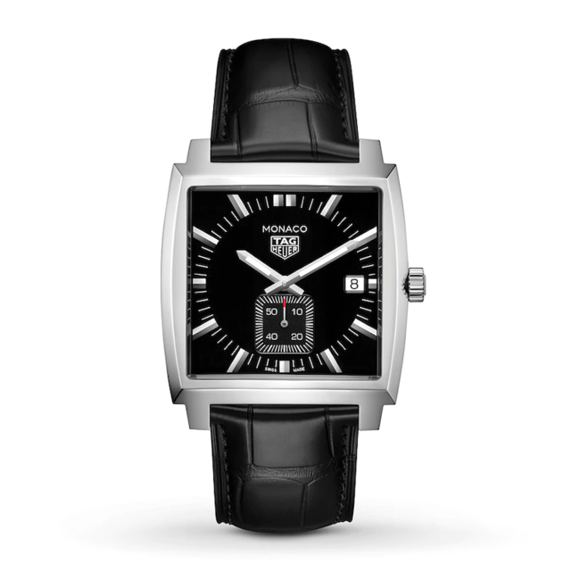 REL GIO DE QUARTZO TAG HEUER MONACO MASCULINO WAW131A.FC6177