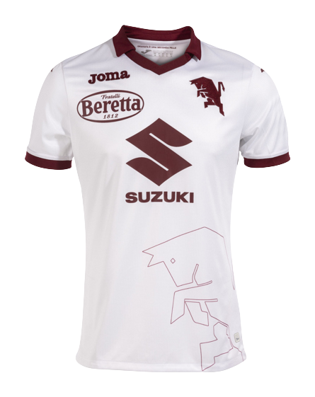 CAMISA TORINO FC HOME 23/24 TORCEDOR-JOMA-MASCULINA-VINHO