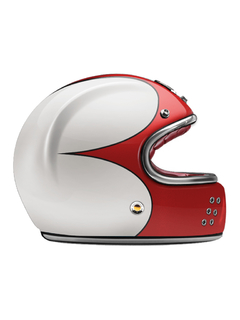 Casco GUANG® - Full Face Helmet Speedrun - Red & White en internet