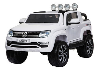 CAMIONETA VW AMAROK BLANCA A BATERIA 12 V BIEMME