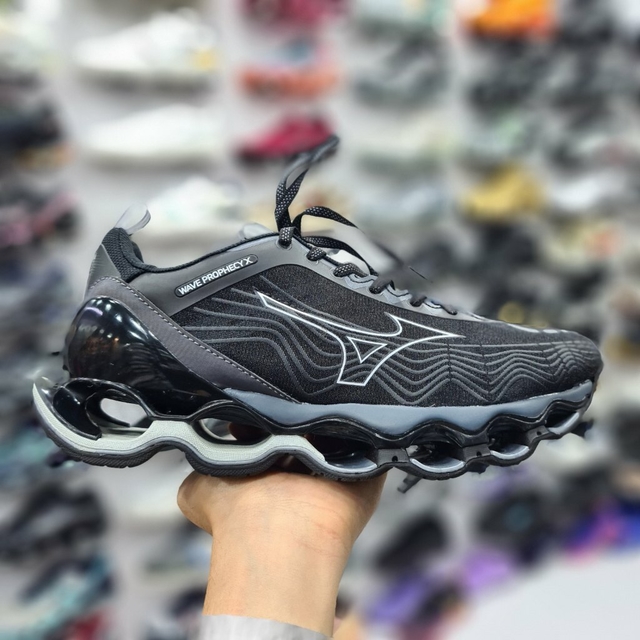 Mizuno preto e outlet cinza