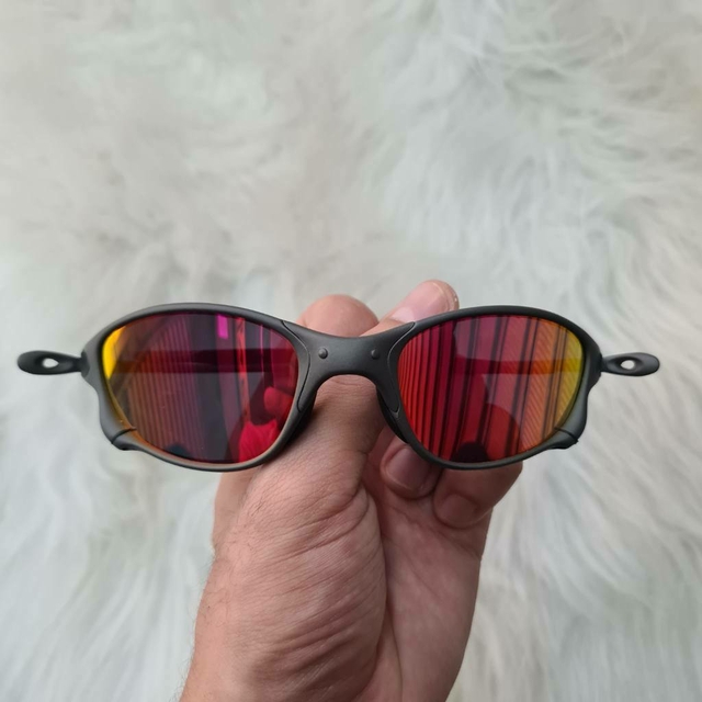 OAKLEY JULIET - ÓCULOS DE SOL X METAL/ RUBY IRIDIUM - SUNGLASS FASHION