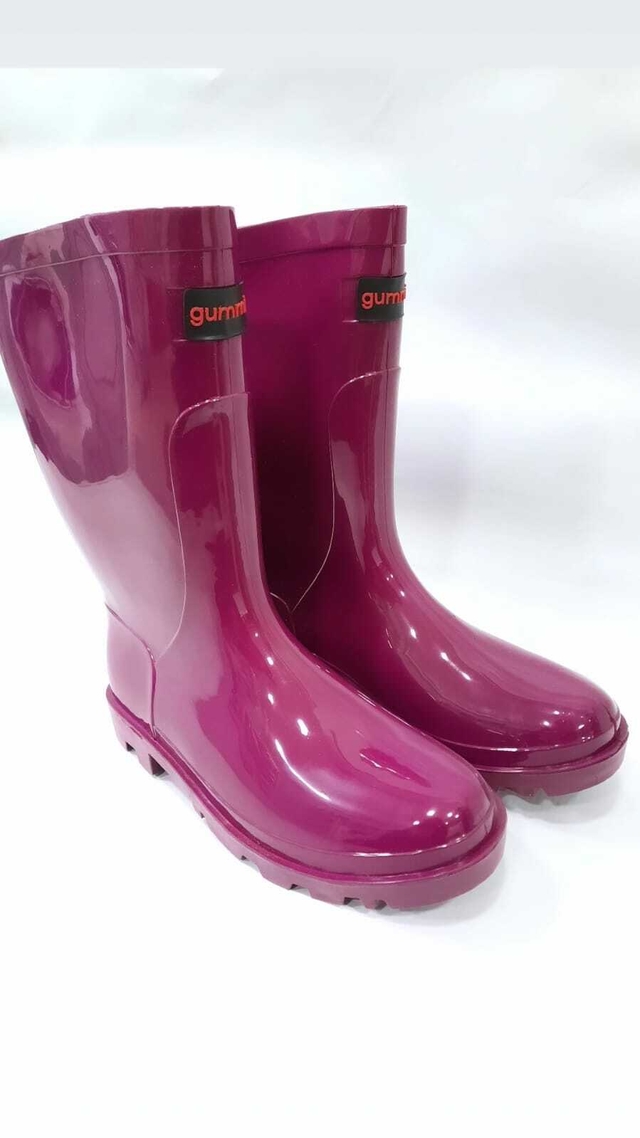 BOTA LLUVIA WELLINGTON CORTA UVA BY GUMMI