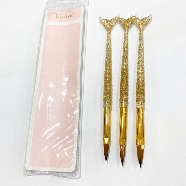 Pincel Acr Lico Pack X Un Eloise Dorado Bella