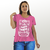 Camiseta Feminina Esperança Firme e Segura (Hebreus 6, 19) - loja online