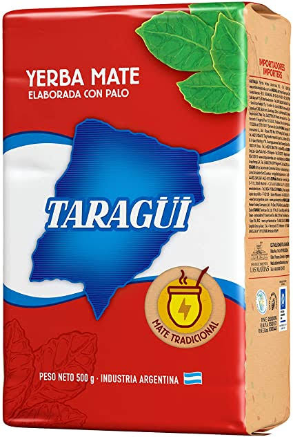 YERBA MATE TARAGUI CON PALO 1KG - Buy in The green deli