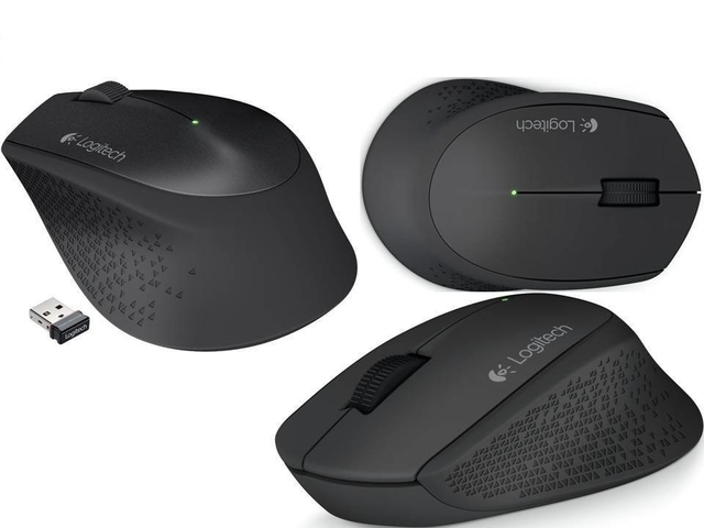 Logitech Wireless Mouse M280 - Black - Riaz Computer