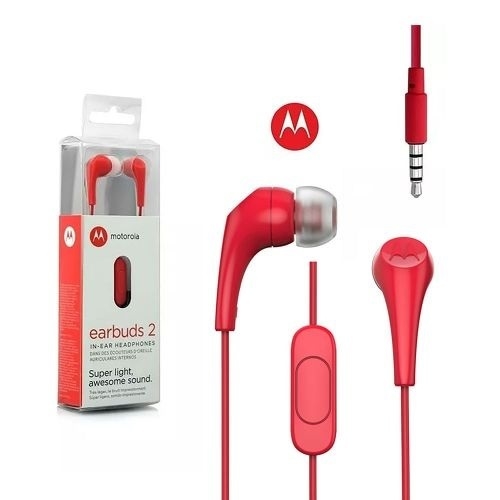 Audifonos best sale motorola rojos