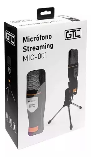 Micrófono GTC MIC-001 Streaming con trípode