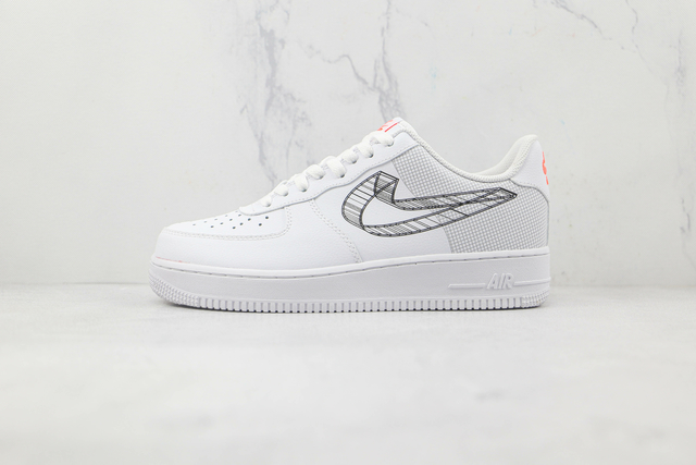 Air force 1 cheap low 3d swoosh