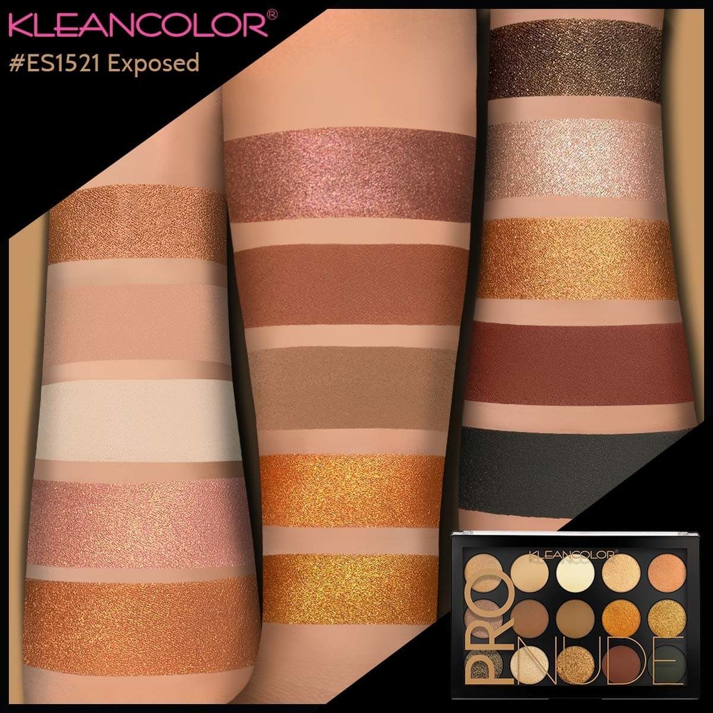 Paleta De Sombras Pro Nude Kleancolor