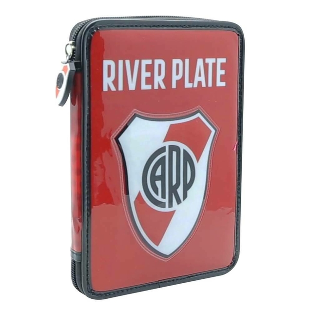 Cartuchera Pvc River Plate Piso Incluye Utiles Ri