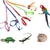 Coleiras coloridas para papagaios, hamsters, tartarugas, lagartos. - loja online