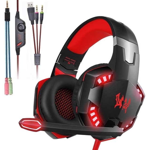 Auriculares gamer con luces led hot sale