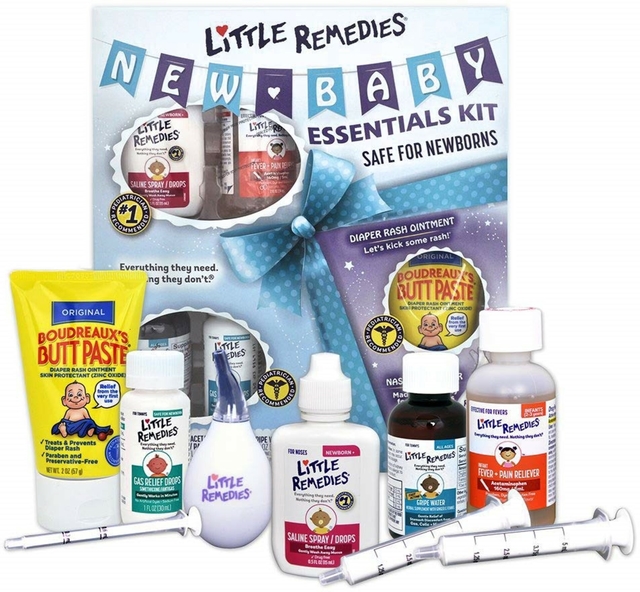 Little Remedies New Baby Essentials Kit, 6 Piece Kit for Baby's Nose