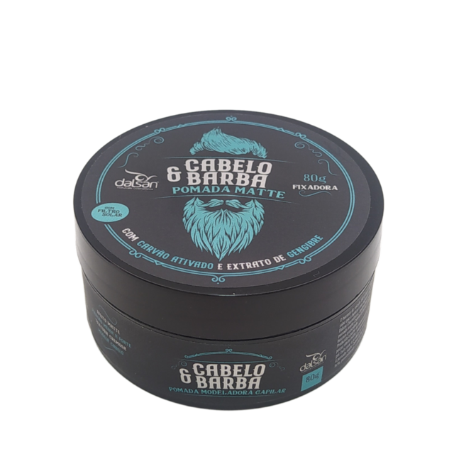 Pomada Matte Cabelo Barba Dalsan 80g