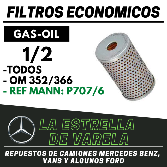 FILTRE GASOIL MERCEDES PU999/1