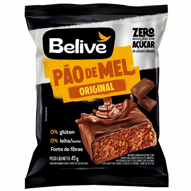 Belive Brownie Caramelo Com Castanha-Do-Brasil Sem Glúten Sem Lactose 40G :  : Alimentos e Bebidas