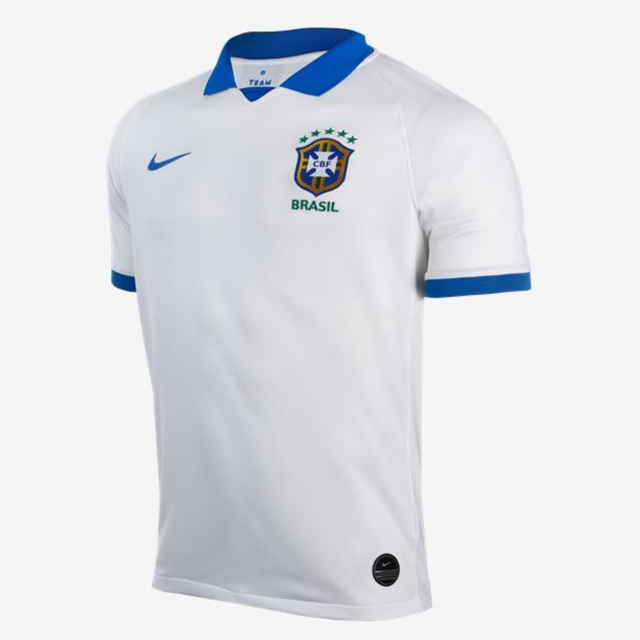 Camisa Seleção Brasileira -Brasil 2019/2020 Torcedor NIKE Masculina - Branca