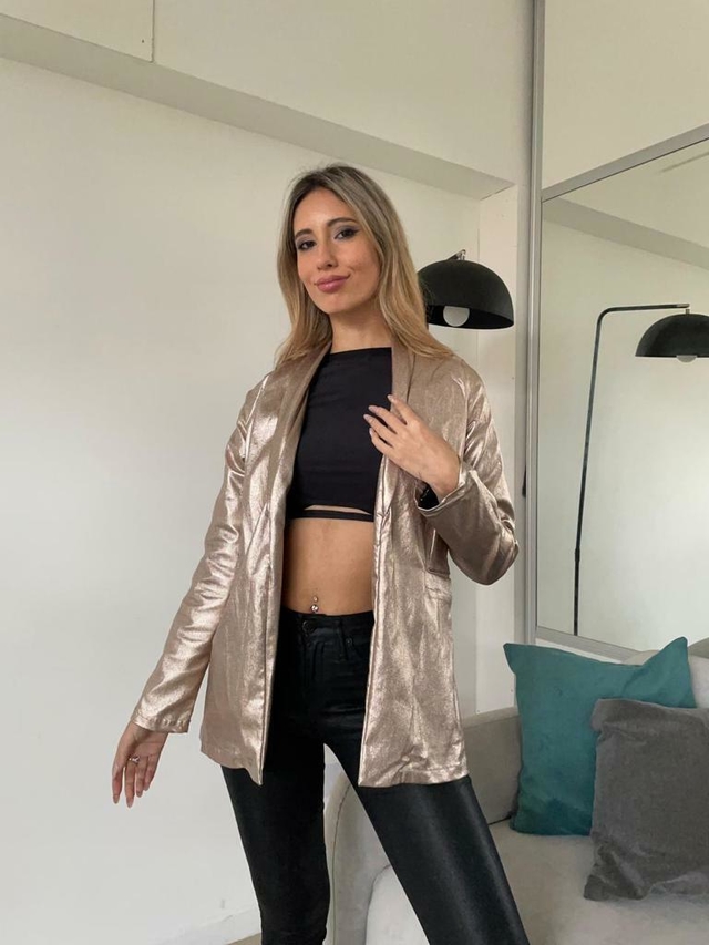 Rose gold jacket on sale outfit