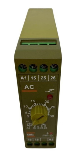 Rel Temporizador Pulso Segundos Vca Coel Ae Seg
