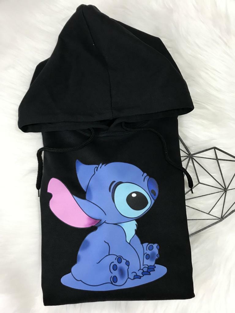 Moletom Casal Par Stitch Lokahi Personalizados