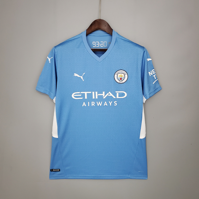 Camisa Manchester City Home 22/23 Jogador Puma Masculina - Azul