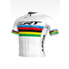 Camisa Ciclismo Elite Ert Campeão Mundial Branco Slim MTB