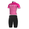 Conjunto Ciclismo Camisa ERT Elite Racing Rosa + Bermuda ERT