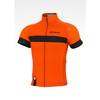 Camisa Ciclismo ERT Classic Stripe Orange Speed Manga Curta