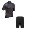 Conjunto Ciclismo Camisa ERT Premium Black + Bermuda ERT