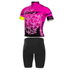 Conjunto Ciclismo Camisa ERT Elite Team Rosa + Bermuda ERT