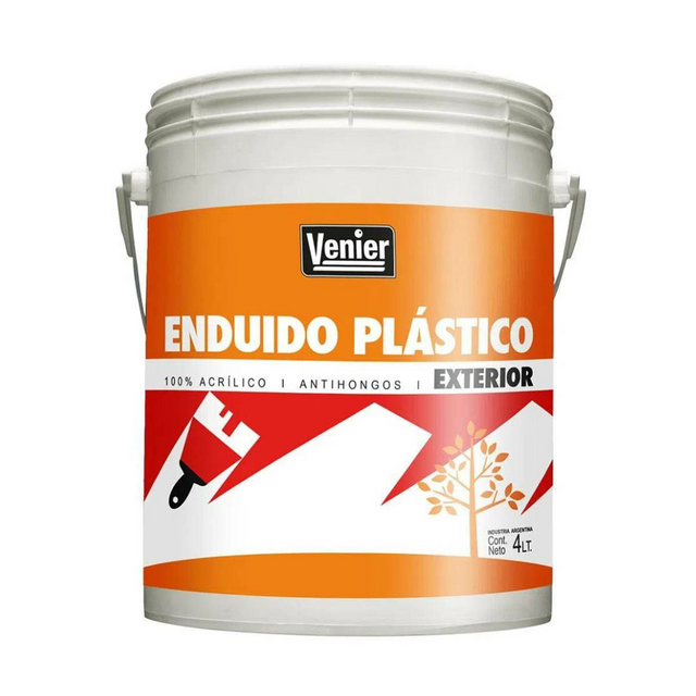 ENDUIDO PLÁSTICO EXTERIOR VENIER 4 LTS