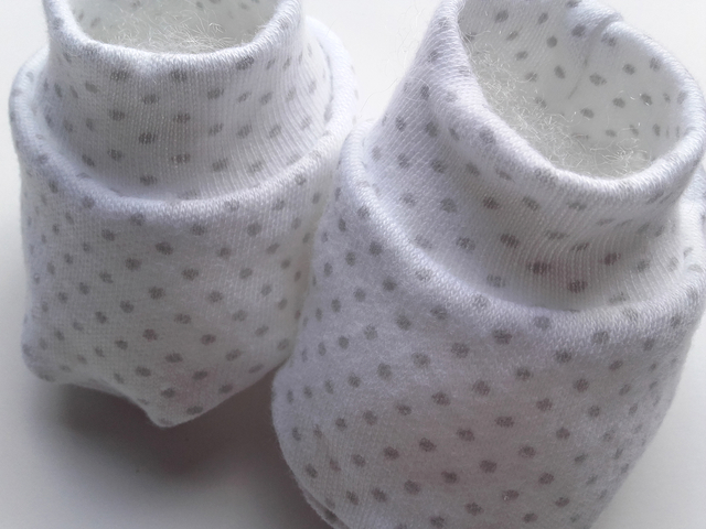 Escarpines de algodón lisos – Guillermina Bebés y Niños