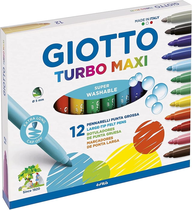 Kit escolar rotuladores Giotto Turbo color - Material escolar