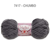Lã Mollet 40g cor 7417 Chumbo